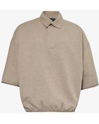Fear Of God - Essentials Cotton-blend Polo Shirt - Lyst