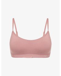 Sloggi - Free Evolve Stretch-Woven Padded Bra - Lyst