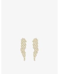 Apm Monaco - Les Bulles D'Eau Statement Alloy And Cubic Zirconia Drop Earrings - Lyst