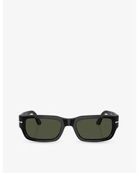 Persol - Po3347s Adrien Rectangle-frame Acetate Sunglasses - Lyst