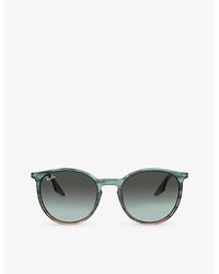 Ray-Ban - Rb2204 Phantos-frame Crystal Sunglasses - Lyst