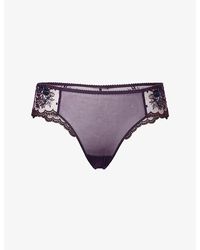 Simone Perele - Intrigue Lace Tanga Briefs - Lyst