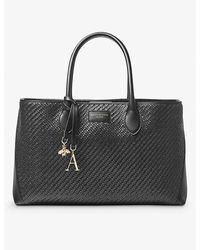 Aspinal of London - London Interwoven Leather Tote Bag - Lyst