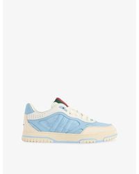 Gucci - Re-Web Gg Canvas & Leather Sneaker - Lyst