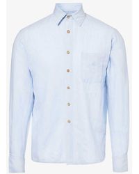 Boardies - Brand-embroidered Relaxed-fit Linen Shirt - Lyst