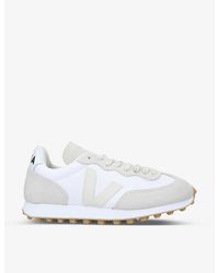 Veja - Women's Rio Branco Mesh And Leather Trainers - Lyst