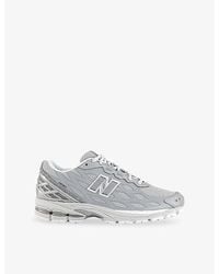 New Balance - 1906 Brand-Patch Leather And Mesh Low-Top Trainers - Lyst