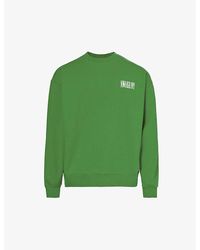 AWAKE NY - Awake Brand-embroidered Cotton-jersey Sweatshirt - Lyst