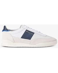 Paul Smith - Dover Brand-print Leather Low-top Trainers - Lyst