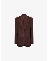 ME+EM - Icon Oversized Linen-Blend Blazer - Lyst