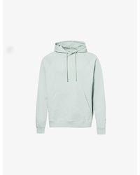 Barbour - X Noah Logo-Embroidered Relaxed-Fit Cotton-Jersey Hoody - Lyst