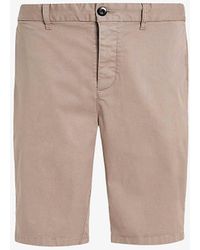 AllSaints - Troy Elasticated-waist Slim-fit Stretch Organic-cotton Shorts - Lyst