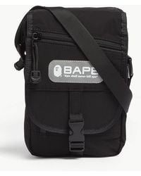 A Bathing Ape Bape Mini Shoulder Bag - Black