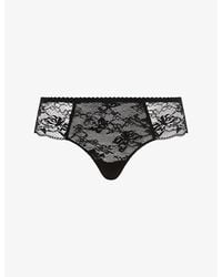 Chantelle - Revealing Lace Shorty Briefs - Lyst