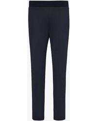 Bally - Contrast-stripe Relaxed-fit Cotton-blend Trousers - Lyst