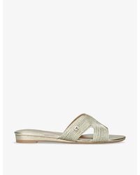 Carvela Kurt Geiger - Gala Rope-Effect Woven Sandals - Lyst