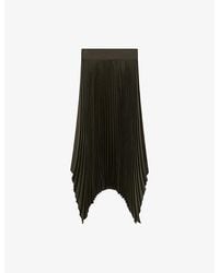 JOSEPH - Ade Plissé Woven Maxi Skirt - Lyst
