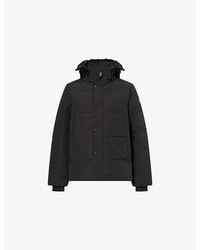 Canada Goose - Wyndham Hooded Woven-Down Parka - Lyst