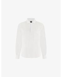 BOGGI - Open-Collar Regular-Fit Linen Shirt - Lyst