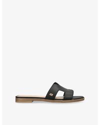 KG by Kurt Geiger - Raven Faux-Leather Sandals - Lyst