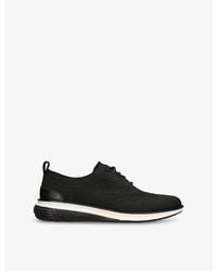 Cole Haan - Zerøgrand Wingtip Stitchlite Knitted Oxford Shoes - Lyst