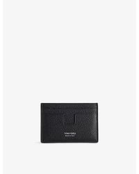 Tom Ford - T-Line Classic Leather Card Holder - Lyst