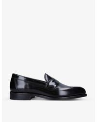 Loake - Imperial Strap Leather Loafers - Lyst