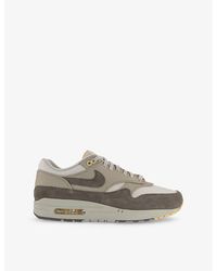 Nike - Air Max 1 Premium Suede Low-Top Trainers - Lyst