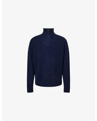 The Elder Statesman - Relaxed-Fit High-Neck Cashmere Jumper - Lyst