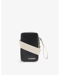 Jacquemus - Smooth Calf Leather Messenger Bag - Lyst