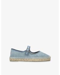 Castañer - Padua Mary-Jane Canvas Espadrilles - Lyst