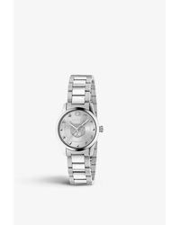 Gucci - Ya126595 G-timeless Stainless Steel Watch - Lyst