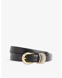 DEHANCHE - Hollyhock Mixed Metal Leather Belt - Lyst