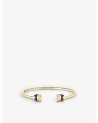 Boucheron - Quatre Classique Pvd-Coated 18Ct, And And 0.23Ct Brilliant-Cut Diamond Bracelet - Lyst