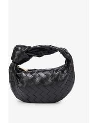 Bottega Veneta - Mini Jodie Intrecciato Leather Top-handle Bag - Lyst