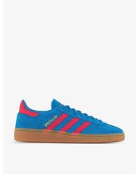 adidas - Handball Spezial Brand-embellished Suede Low-top Trainers - Lyst