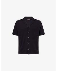 Oscar Jacobson - Kirk Regular-Fit Cotton-Knitted Polo Shirt - Lyst