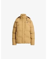 Polo Ralph Lauren - Hooded Logo-Embroidered Down Puffer Jacket - Lyst