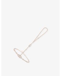 Messika - Move Uno 18Ct And 0.35Ct Diamond Hand Bracelet - Lyst