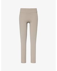 Lounge Underwear - High-rise Fitted Stretch-woven leggings - Lyst
