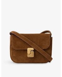 Soeur - Bell Very Mini Suede Shoulder Bag - Lyst