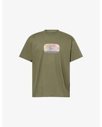 Carhartt - Sardina-Print Short-Sleeve Cotton T-Shirt - Lyst