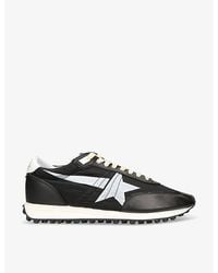 Golden Goose - Marathon Runner Leather And Mesh Low-Top Trainers - Lyst