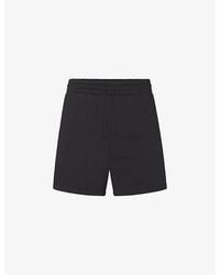 Skims - Soft-Knit Lounge Relaxed-Fit Cotton-Blend Jersey Shorts - Lyst