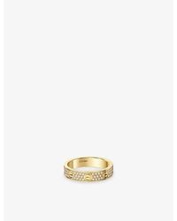 Cartier - Love Small Model 18Ct- And 0.31Ct Diamond Ring - Lyst