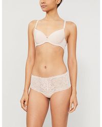 Aubade - Rosessence Spacer And Lace Bra - Lyst