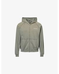 Acne Studios - Fupiter U Stamp Zip-Up Cotton Hoody - Lyst
