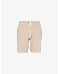 PAIGE - Coyne Relaxed-fit Cotton And Linen-blend Shorts - Lyst