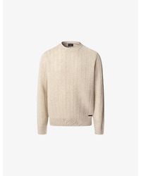 Hackett - Ribbed Wool And Cashmere Jumper - Lyst