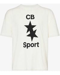 Cole Buxton - Cb Sport Logo-print Cotton-jersey T-shirt - Lyst